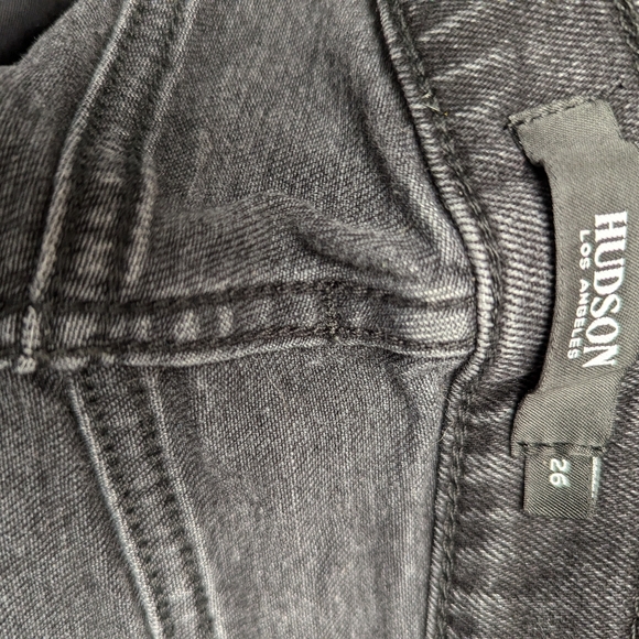 BLACK Hudson size 26 Devon shorts/ grey color!! SEE PHOTOS - Picture 3 of 12